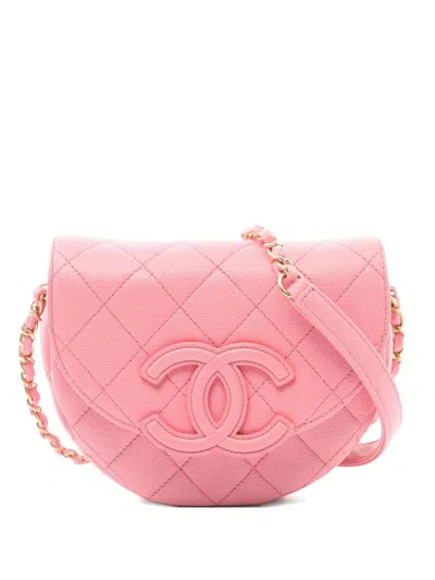 Pre-owned Chanel 2021 Mini Matelasse Chain Handbag