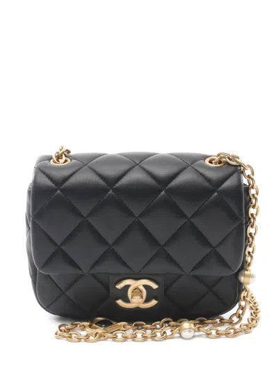 Pre-owned Chanel 2021 Mini Matelassé Shoulder Bag