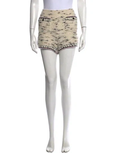 Pre-owned Chanel 2021 Mini Shorts In Metallic/neutrals