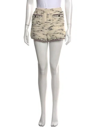 Pre-owned Chanel 2021 Mini Shorts In Neutrals