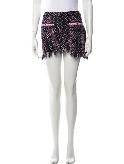 Pre-owned Chanel 2021 Mini Shorts In Pink/purple