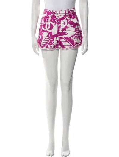 Pre-owned Chanel 2021 Mini Shorts In Purple