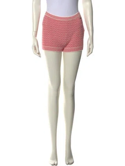 Pre-owned Chanel 2021 Mini Shorts W/ Tags In Pink