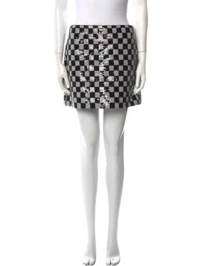 Pre-owned Chanel 2021 Mini Skirt In Black