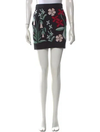 Pre-owned Chanel 2021 Mini Skirt In Black