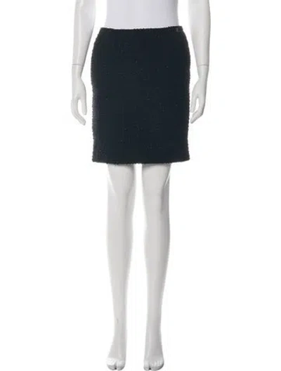 Pre-owned Chanel 2021 Mini Skirt In Green