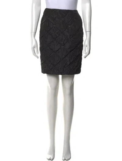 Pre-owned Chanel 2021 Mini Skirt W/ Tags In Black