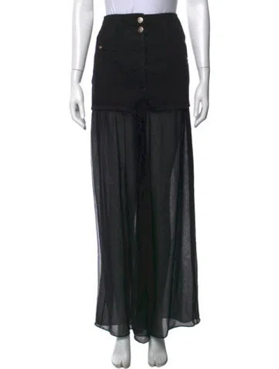 Pre-owned Chanel 2021 Pants W/ Tags In Black