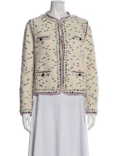 Pre-owned Chanel 2021 'paris-le Château Des Dames' Evening Jacket W/ Tags In Neutral