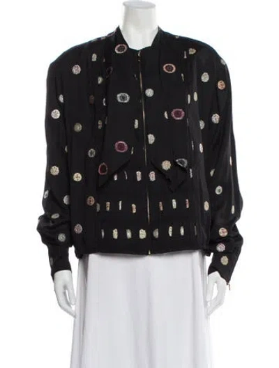 Pre-owned Chanel 2021 Silk Evening Jacket In Multi