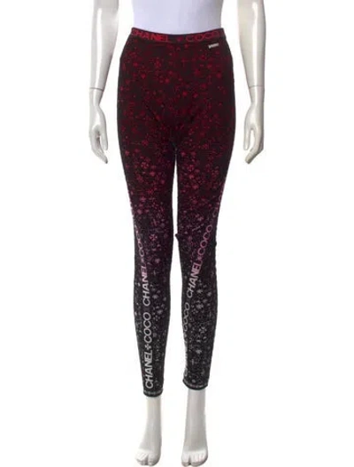 Pre-owned Chanel 2021 Skinny Leg Pants In Black