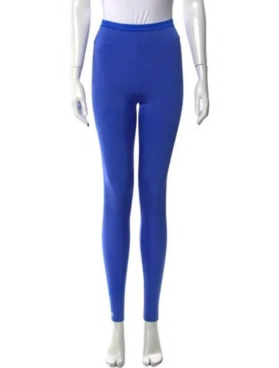 Pre-owned Chanel 2021 Skinny Leg Pants In Blue
