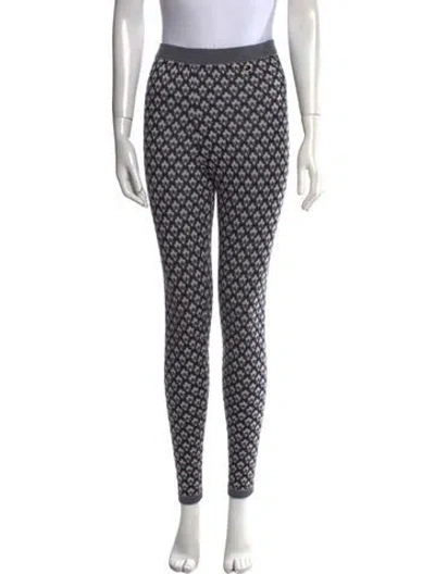 Pre-owned Chanel 2021 Skinny Leg Pants In Multi