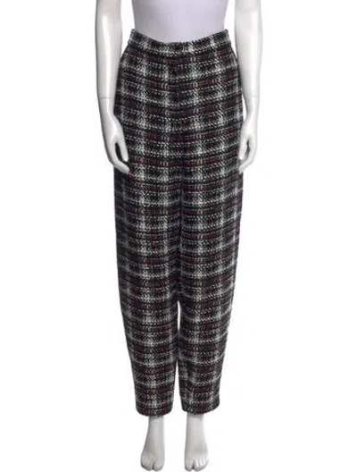Pre-owned Chanel 2021 Skinny Leg Pants In Multi