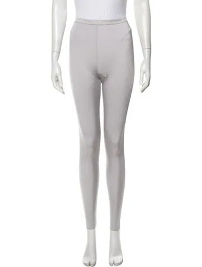 Pre-owned Chanel 2021 Skinny Leg Pants W/ Tags In Gray