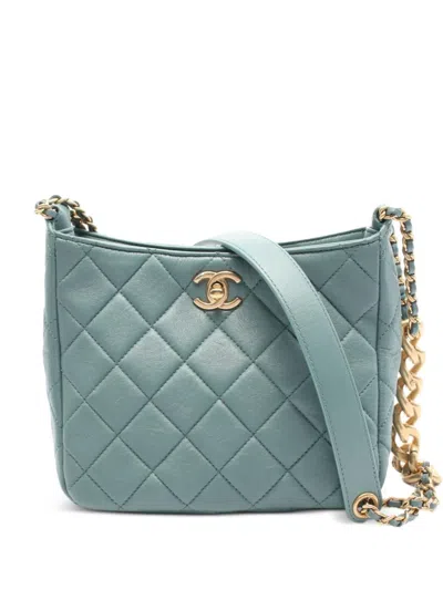 Pre-owned Chanel 2021 Small Matelasse Hobo Bag