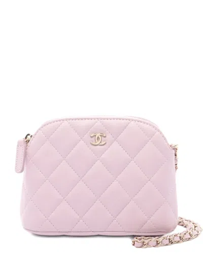 Pre-owned Chanel 2021 Timeless Matelasse Cross-body Bag In Pink