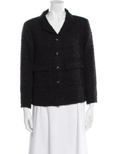 Pre-owned Chanel 2021 Tweed Blazer In Multi