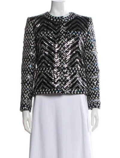 Pre-owned Chanel 2021 Tweed Evening Jacket In Multi