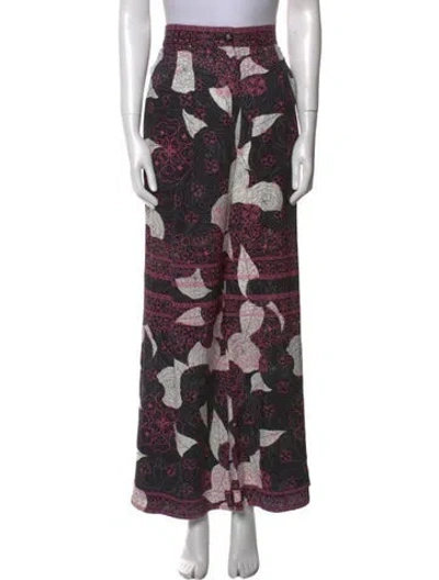Pre-owned Chanel 2021 Wide Leg Pants In Black