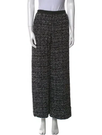 Pre-owned Chanel 2021 Wide Leg Pants In Blue