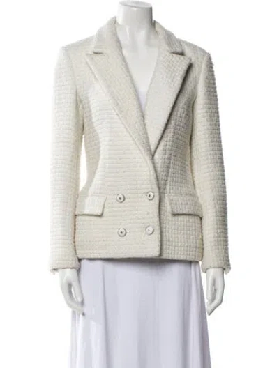 Pre-owned Chanel 2021 Wool Blazer In Neutral