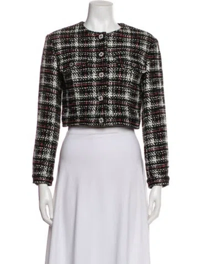 Pre-owned Chanel 2021 Wool Evening Jacket In Black