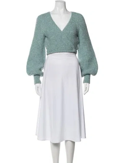 Pre-owned Chanel 2021 Wool Sweater In Blue