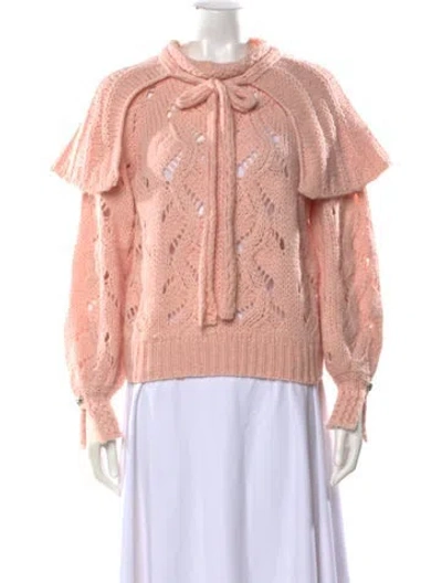 Pre-owned Chanel 2021 Wool Sweater In Pink