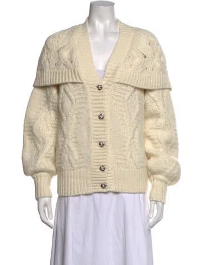 Pre-owned Chanel 2021 Wool Sweater W/ Tags In Neutrals