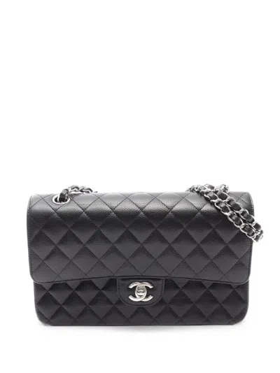 Chanel 2021s Matelassé Flap Shoulder Bag In Black