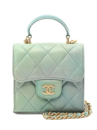 Pre-owned Chanel 2021s Mini Matelasse Chain Shoulder Bag