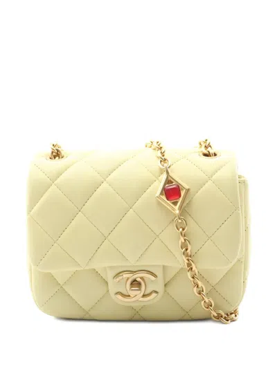 Pre-owned Chanel 2021s Mini Shoulder Bag In Neutral
