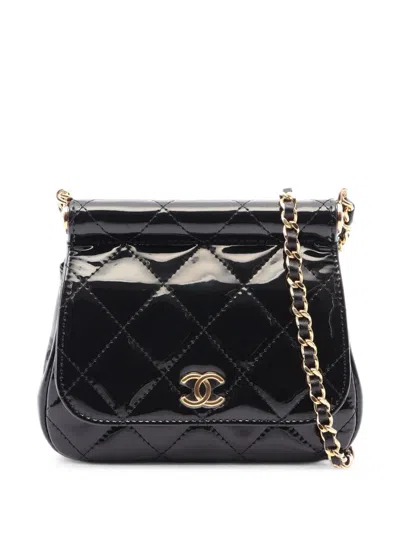 Chanel 2021s Small Matelassé Chain Shoulder Bag In Multi