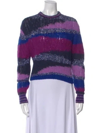 Pre-owned Chanel 2022 Alpaca Sweater