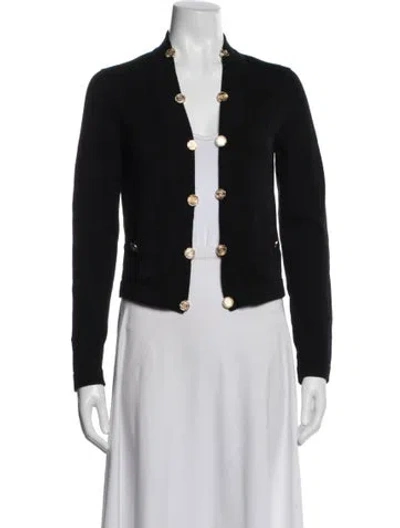 Pre-owned Chanel 2022 Cashmere Sweater In Black