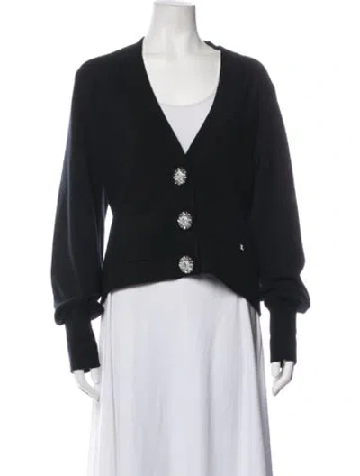 Pre-owned Chanel 2022 Cashmere Sweater In Black