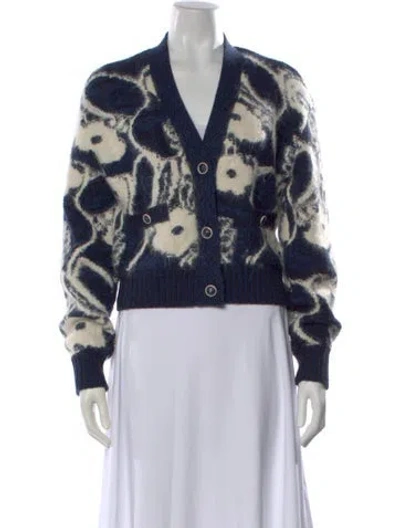 Pre-owned Chanel 2022 Cashmere Sweater In Blue