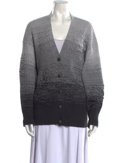 Pre-owned Chanel 2022 Cashmere Sweater In Gray