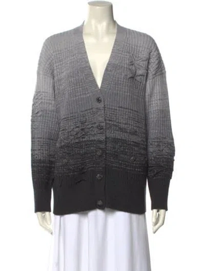 Pre-owned Chanel 2022 Cashmere Sweater In Gray