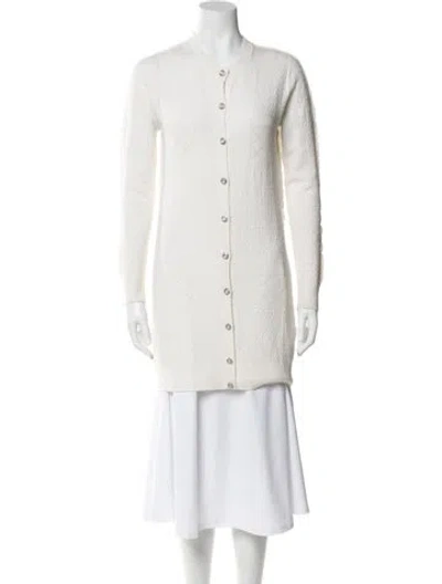 Pre-owned Chanel 2022 Cashmere Sweater In Neutral