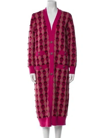 Pre-owned Chanel 2022 Cashmere Sweater In Pink