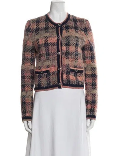 Pre-owned Chanel 2022 Cashmere Sweater In Pink