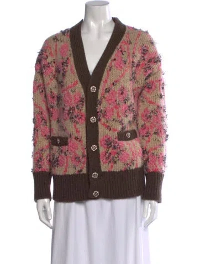 Pre-owned Chanel 2022 Cashmere Sweater In Pink