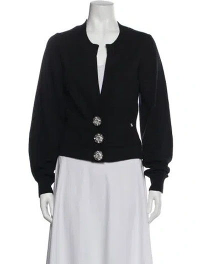 Pre-owned Chanel 2022 Cashmere Sweater W/ Tags In Black