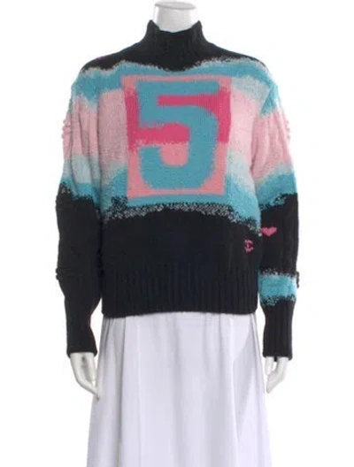 Pre-owned Chanel 2022 Coco Neige Sweater W/ Tags In Multi