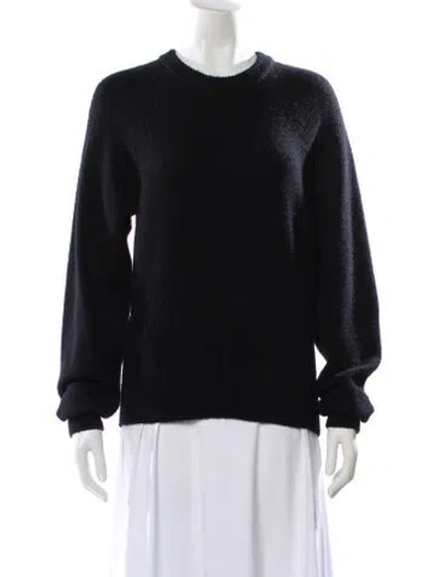 Pre-owned Chanel 2022 Crew Neck Sweater In Black