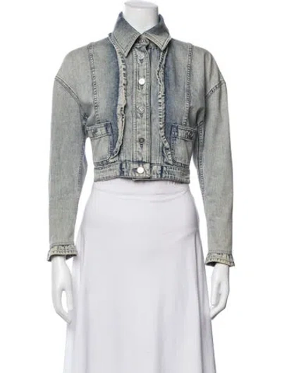 Pre-owned Chanel 2022 Denim Jacket In Blue