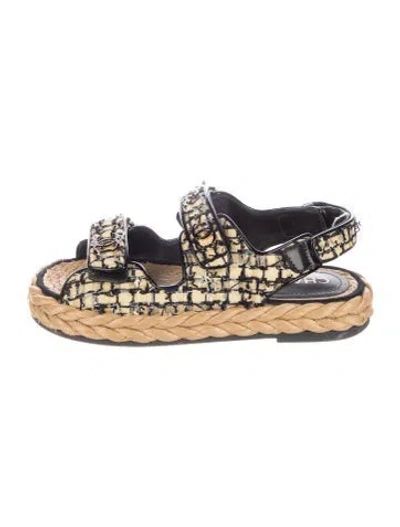 Pre-owned Chanel 2022 Gate No. 5 Espadrilles