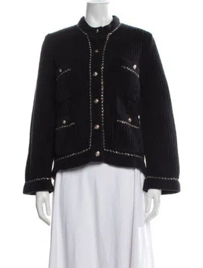 Pre-owned Chanel 2022 Jacket In Blue
